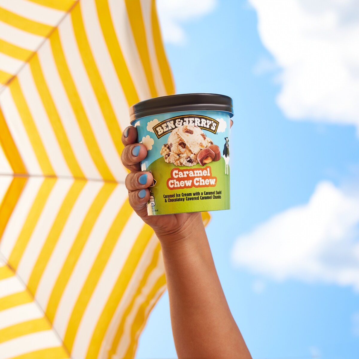 Caramel Chew Chew Ice Cream - Tub 5 / 5