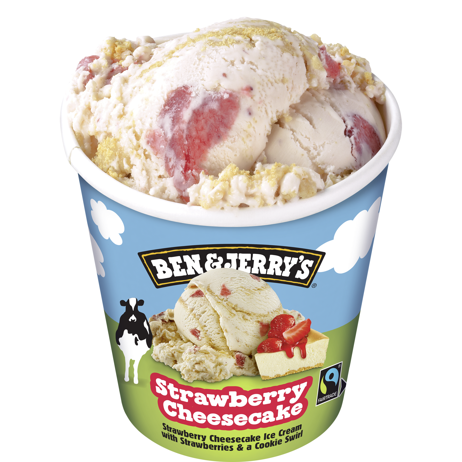 Strawberry Cheesecake Ice Cream - Pint